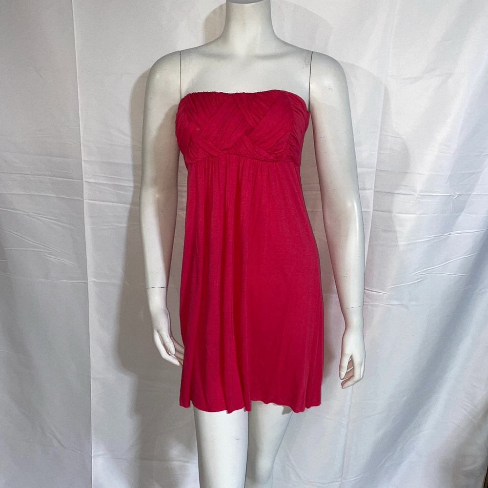 Pookie & Sebastian Womens Mini Dress Strapless Size S